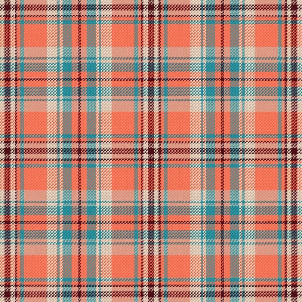 Tartan or plaid winter color pattern. vector
