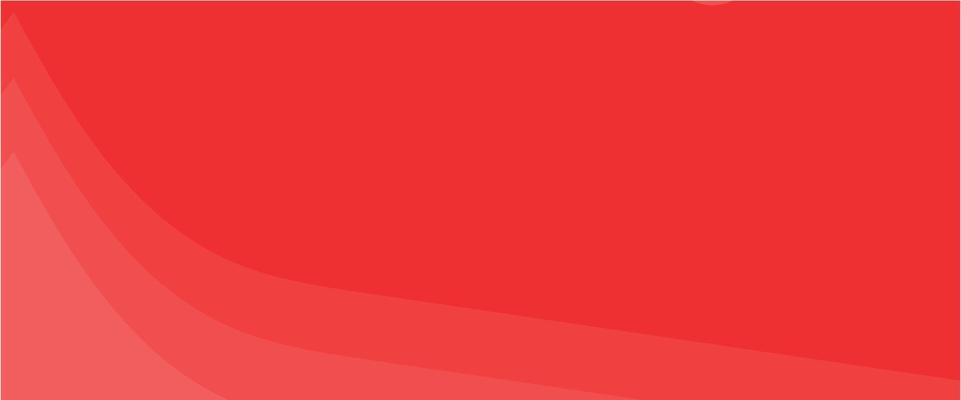 Red abstract background. Dynamic shapes composition vector