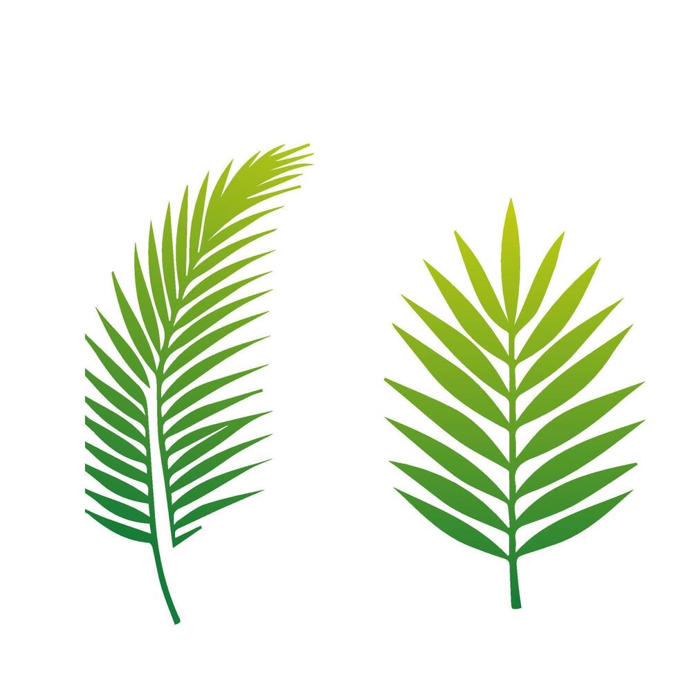 Green leaf icon green. Elements design for natural, eco, vegan, bio labels vector
