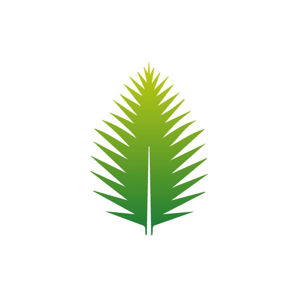 Green leaf icon. Elements design for natural, eco, vegan, bio labels vector