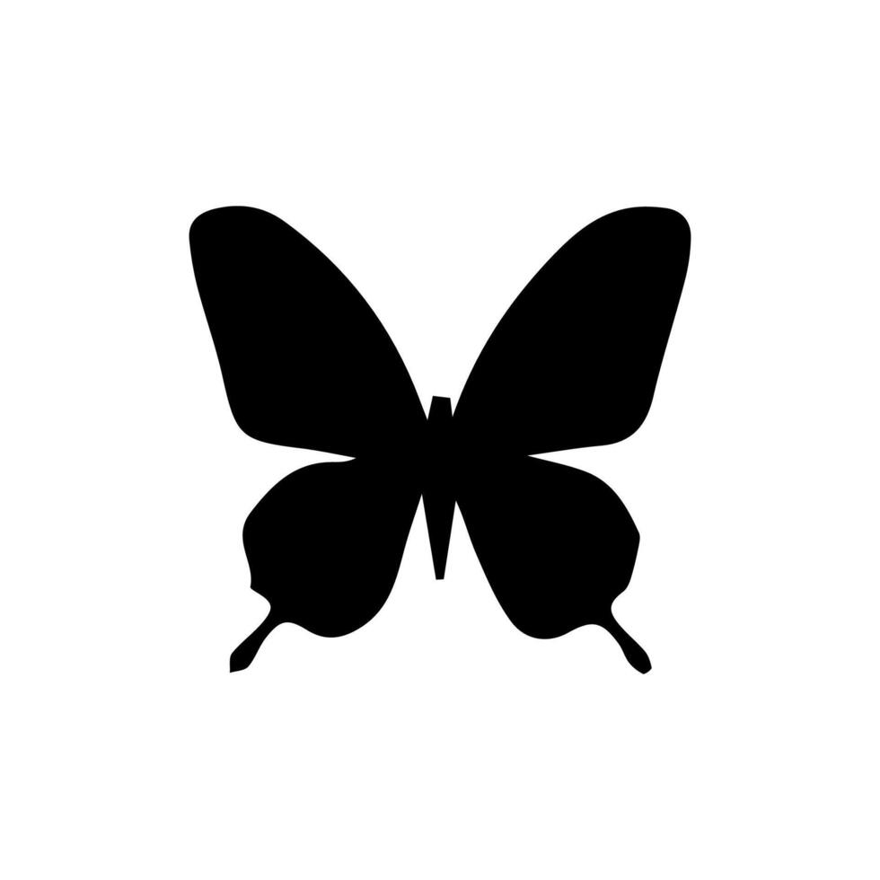 butterflies clip art collection. Hand drawn design elements for greeting cards, posters, logo, tags, labels, scrapbook, wedding invitations. Monochrome butterflies vector