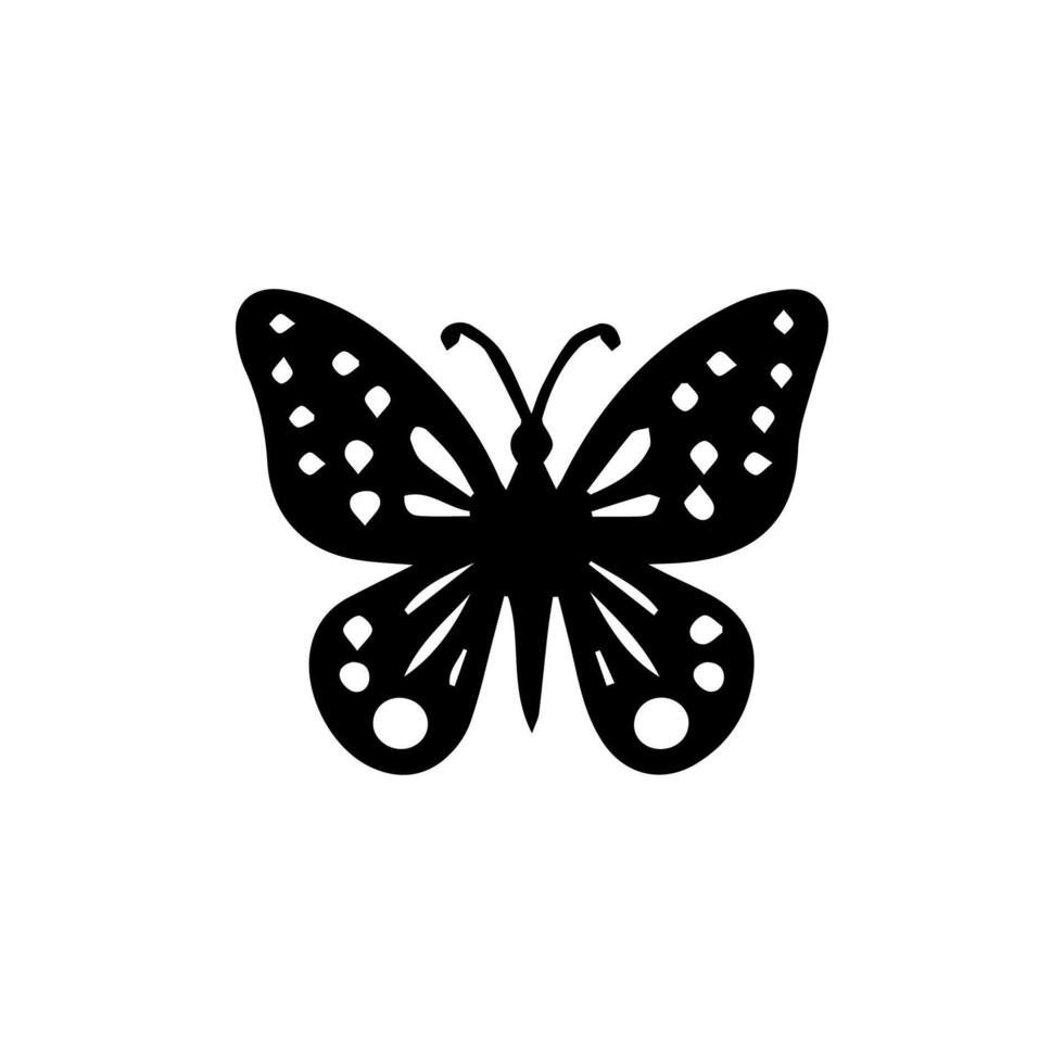 Beautiful Ornament Butterfly Decoration element Design vector