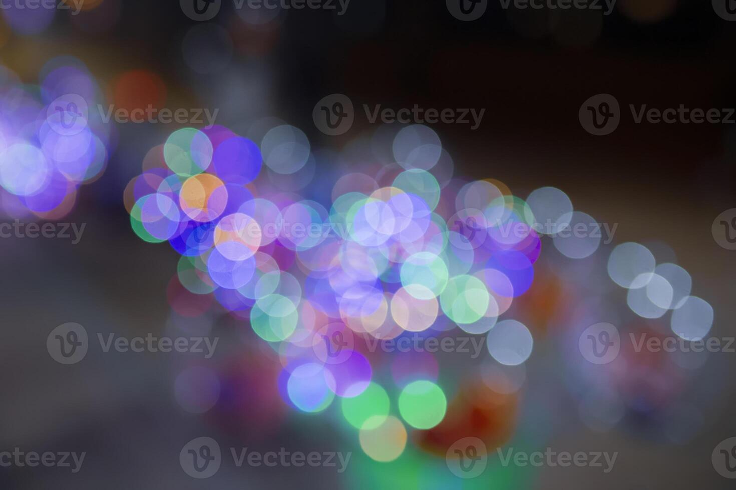 Colorful Bokeh Lights photo
