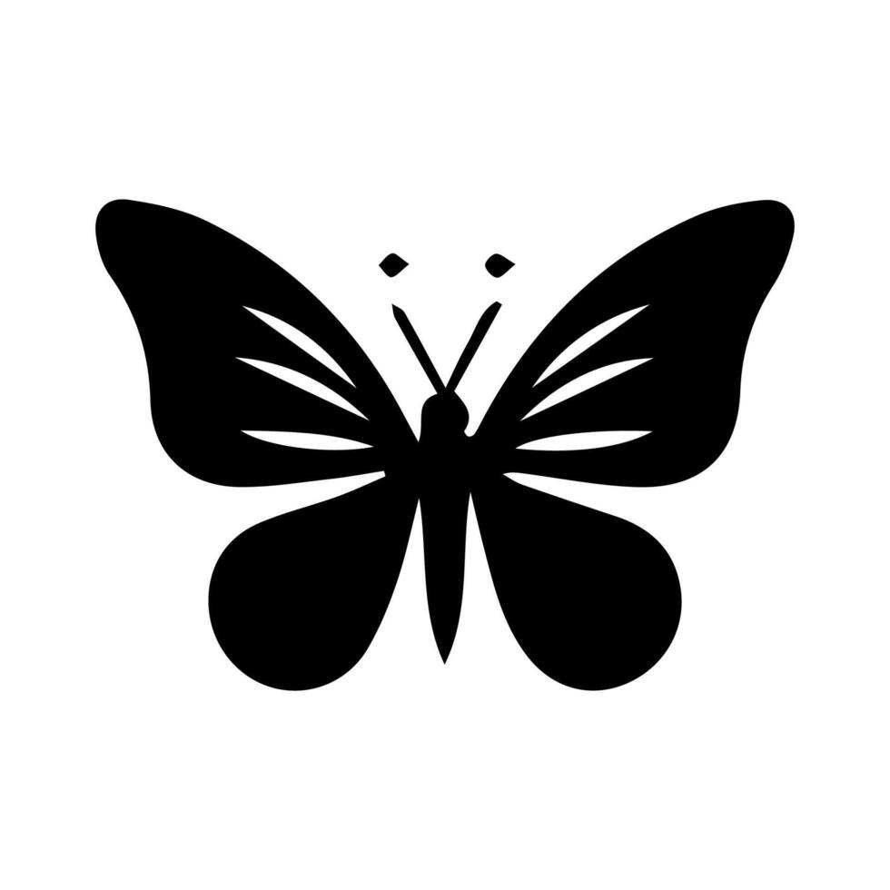 Beautiful Ornament Butterfly Decoration element Design vector