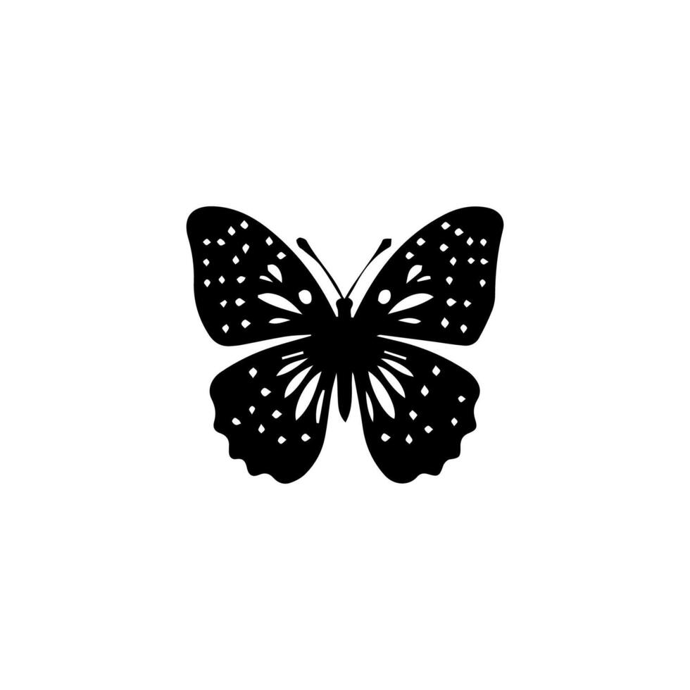 Beautiful Ornament Butterfly Decoration element Design vector