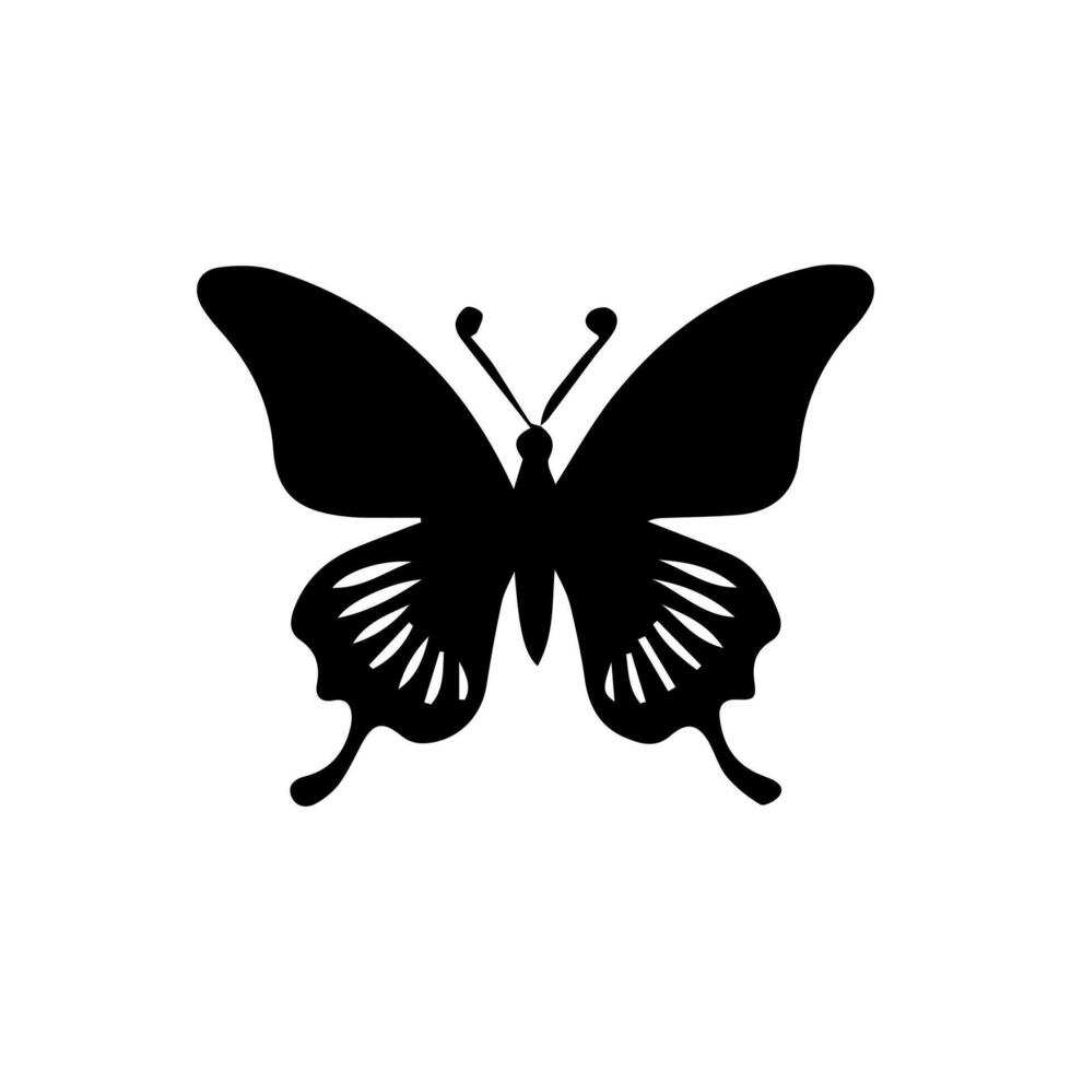 Beautiful Ornament Butterfly Decoration element Design vector