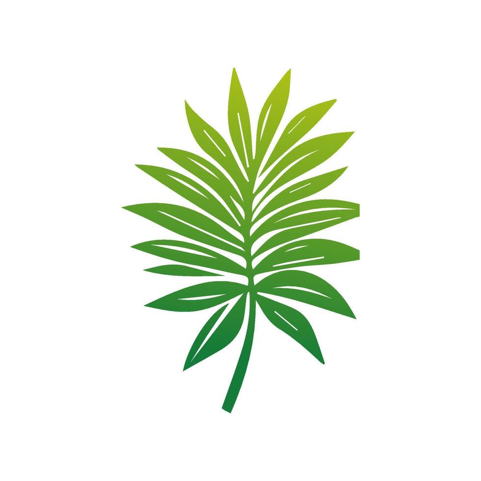 Green leaf icon. Elements design for natural, eco, vegan, bio labels vector