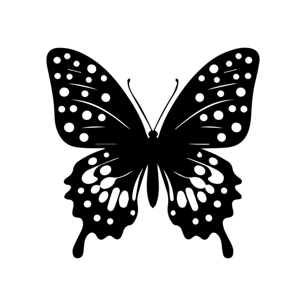 Beautiful Ornament Butterfly Decoration element Design vector