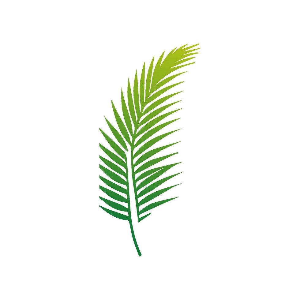 Green leaf icon green. Elements design for natural, eco, vegan, bio labels vector