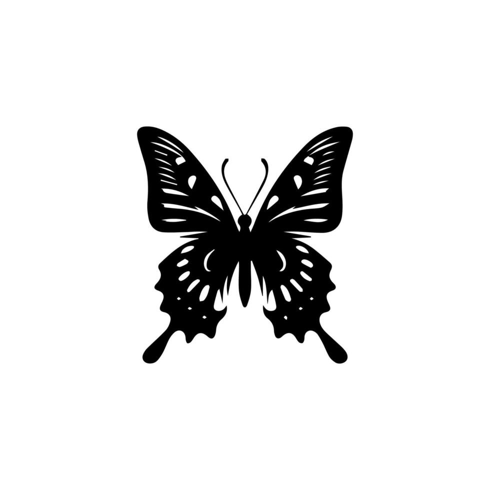 Beautiful Ornament Butterfly Decoration element Design vector
