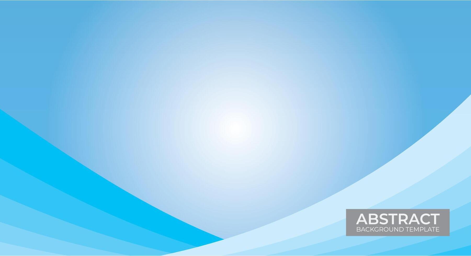modern abstract blue background template vector