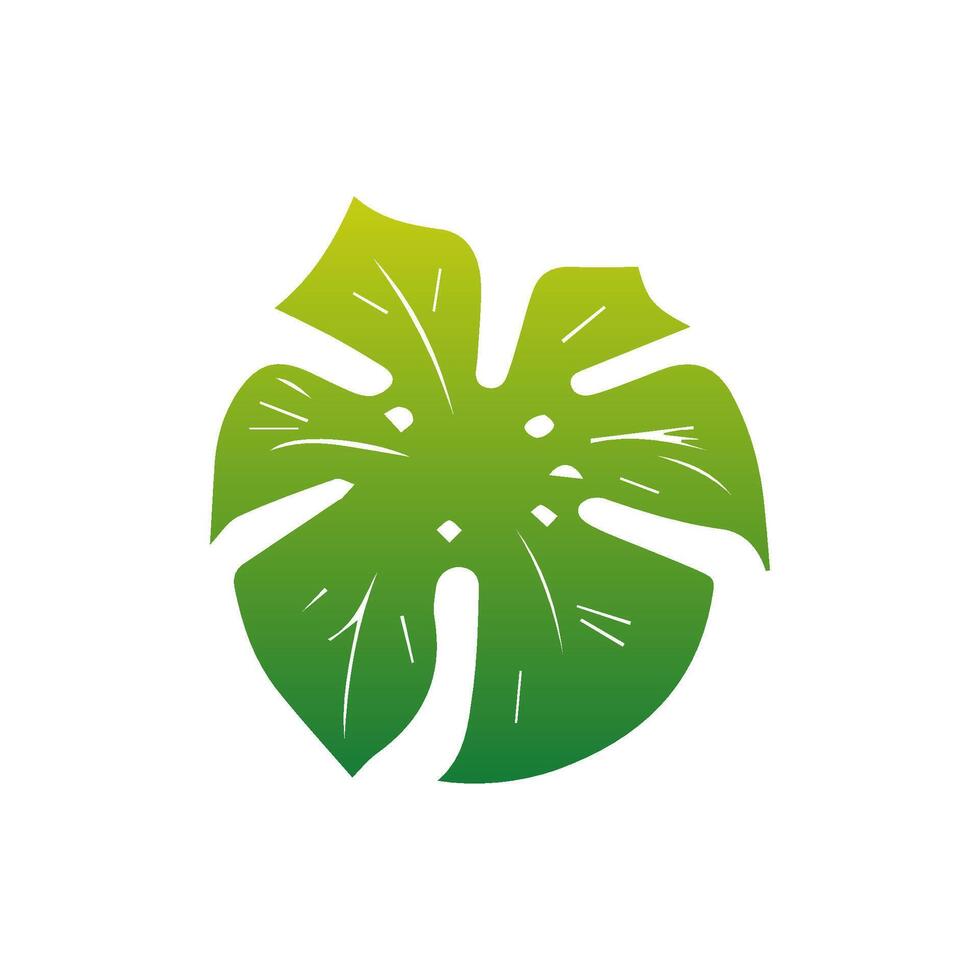 Green leaf icon. Elements design for natural, eco, vegan, bio labels vector