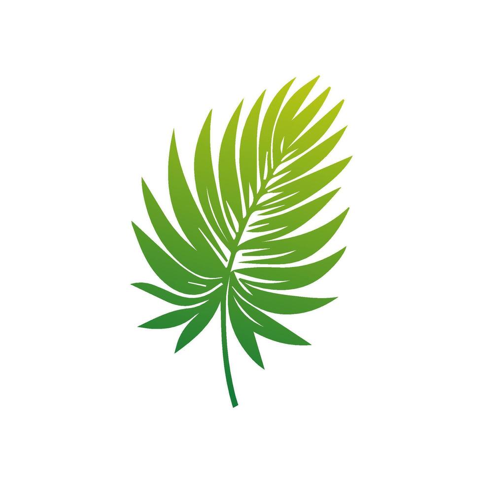 Green leaf icon. Elements design for natural, eco, vegan, bio labels vector