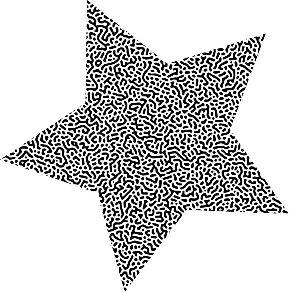 ABSTRACT BLACK COLOR TURING PATTERN ROUGH DESIGN BAKGROUND GOOD FOR WALLPAPER, COVER,POSTER vector