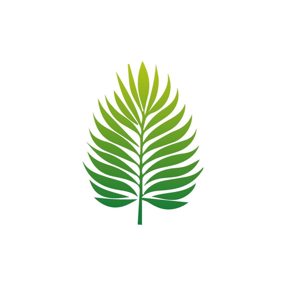 Green leaf icon green. Elements design for natural, eco, vegan, bio labels vector