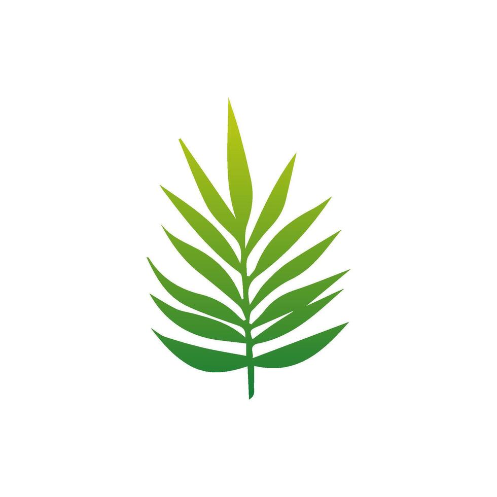 Green leaf icon green. Elements design for natural, eco, vegan, bio labels vector