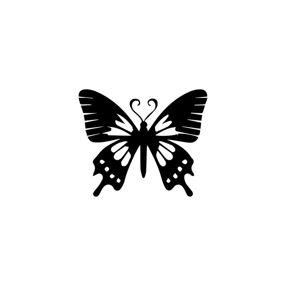 Beautiful Ornament Butterfly Decoration element Design vector