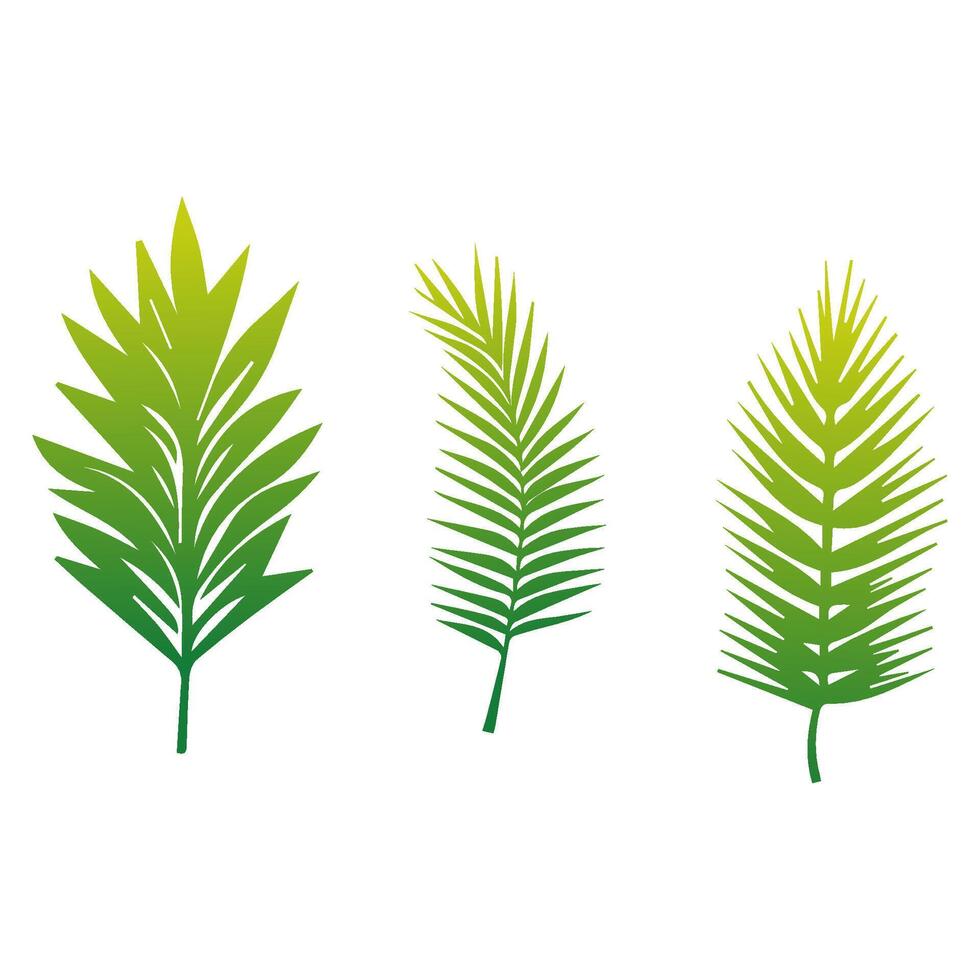 Green leaf icon green. Elements design for natural, eco, vegan, bio labels vector