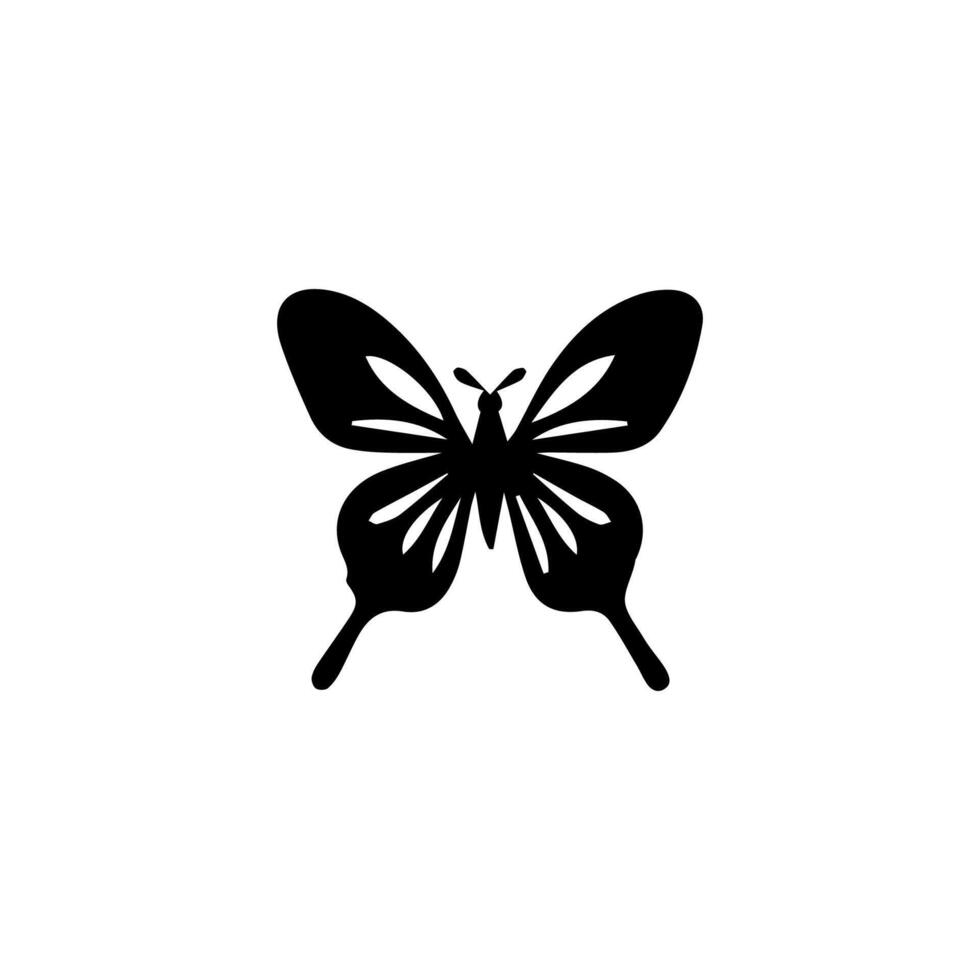 Beautiful Ornament Butterfly Decoration element Design vector