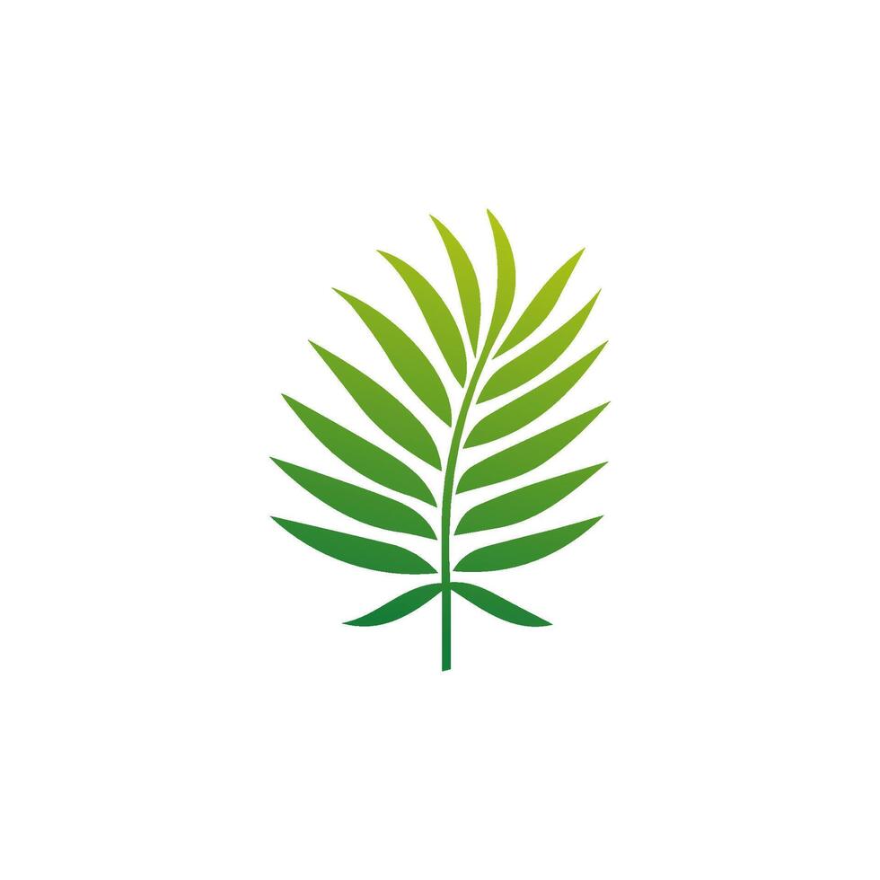 Green leaf icon green. Elements design for natural, eco, vegan, bio labels vector