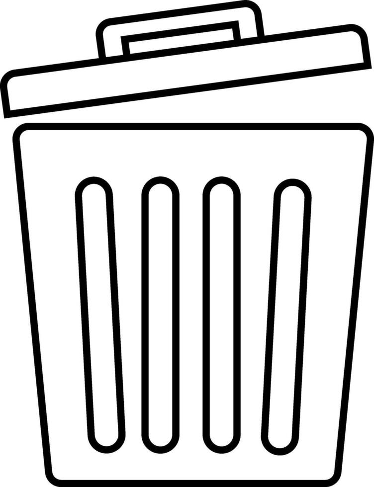 Trash icon sign. Delete icon symbol illustration design vector