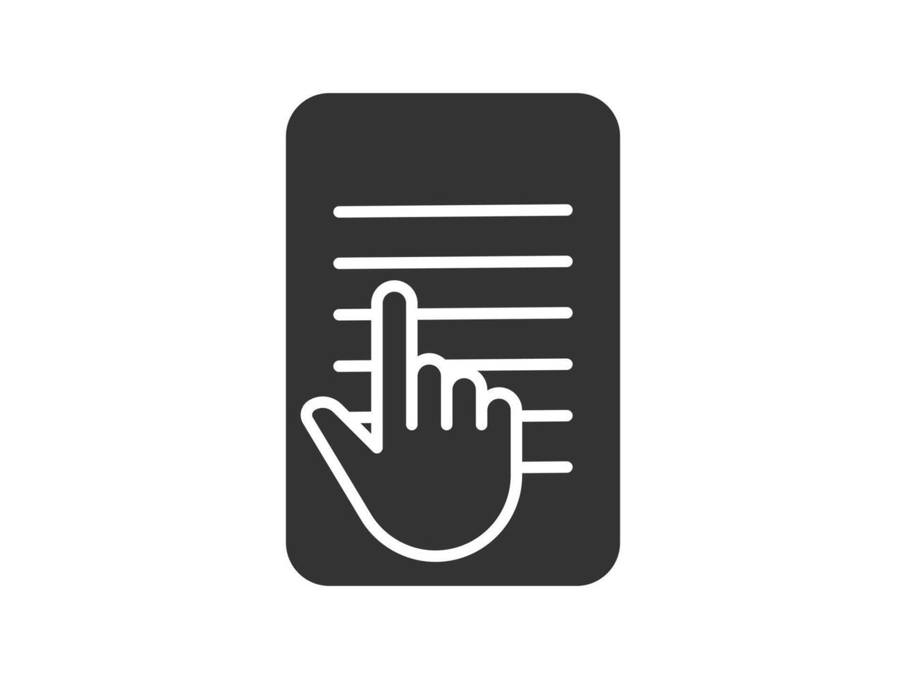 Illustration a icon depicting documents, suitable for web and mobile applications, isolated for use in graphic and design. vector
