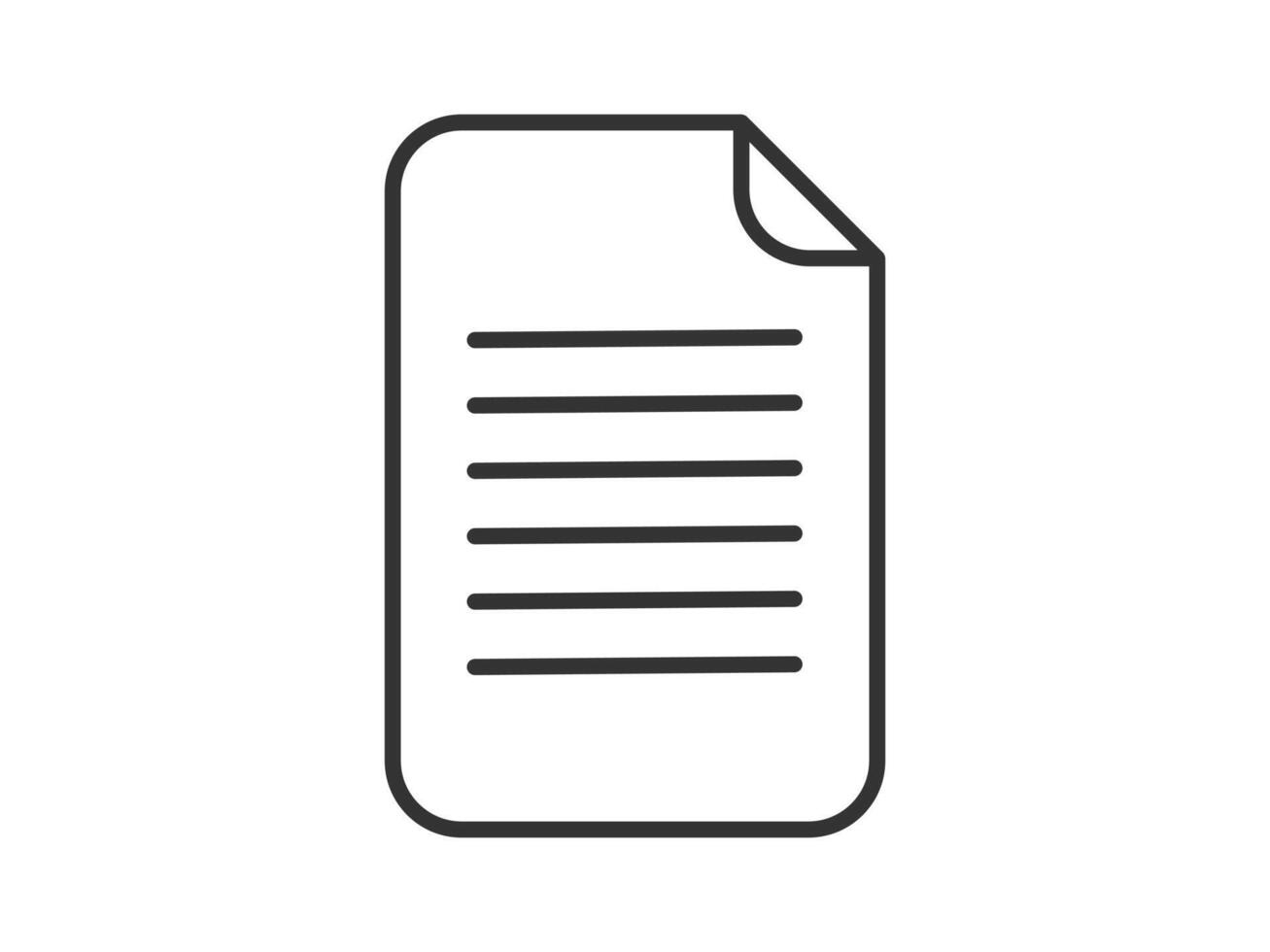 Icon depicting documents, suitable for web and mobile applications, isolated for use in graphic and design. Illustration a vector