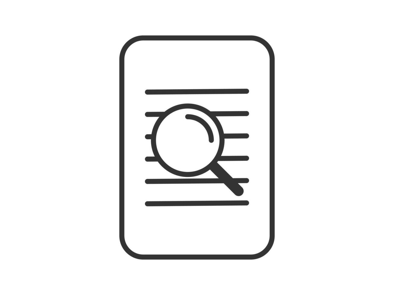 Illustration a icon depicting documents, suitable for web and mobile applications, isolated for use in graphic and design. vector