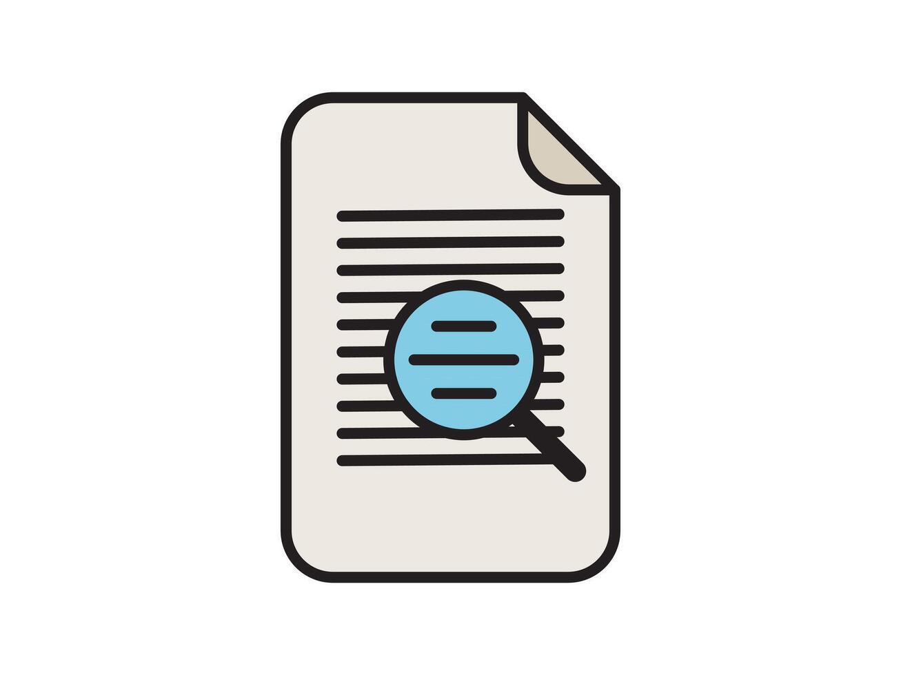 Icon depicting documents, suitable for web and mobile applications, isolated for use in graphic and design. Illustration a vector