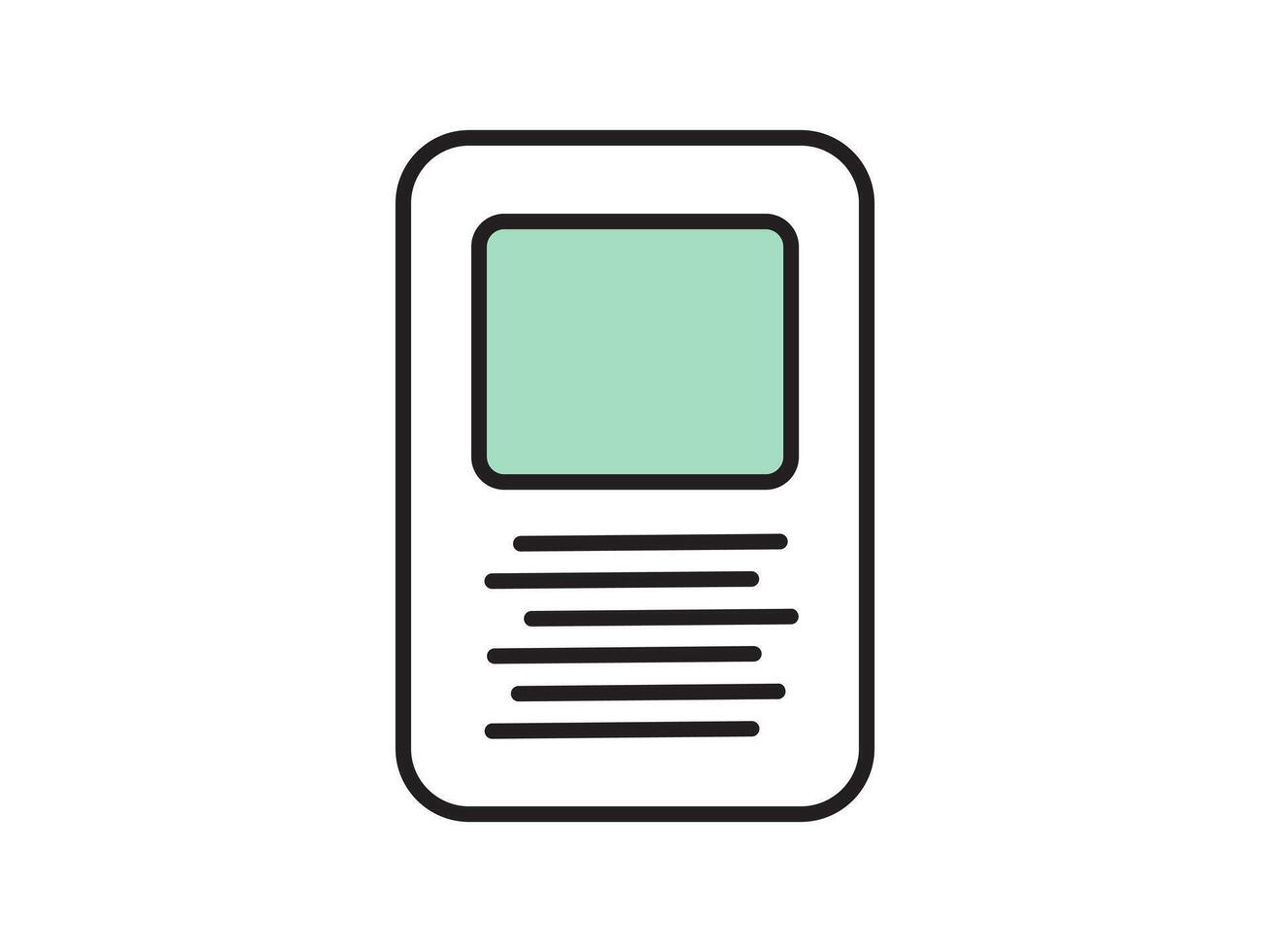 Icon depicting documents, suitable for web and mobile applications, isolated for use in graphic and design. Illustration a vector
