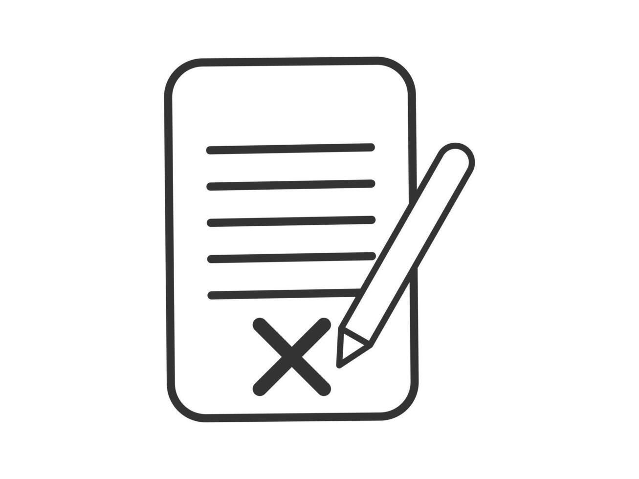 Illustration a icon depicting documents, suitable for web and mobile applications, isolated for use in graphic and design. vector