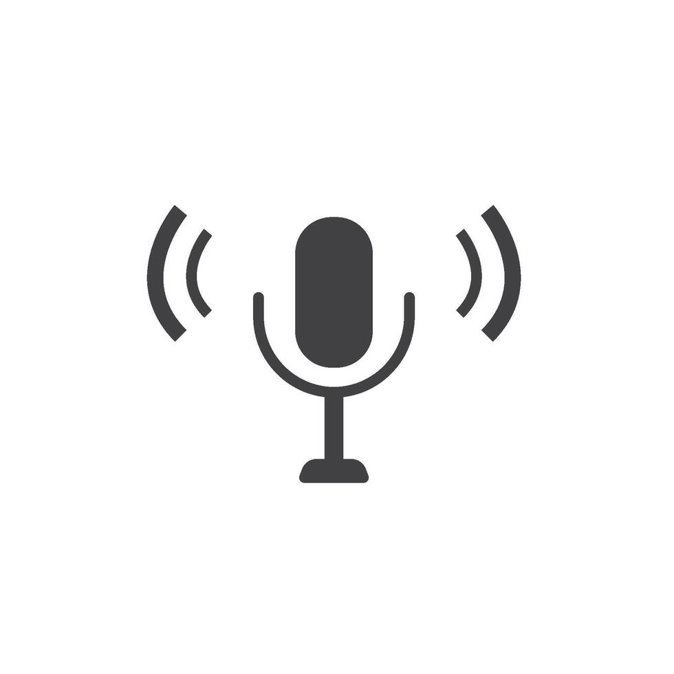 Audio icon flat design vector