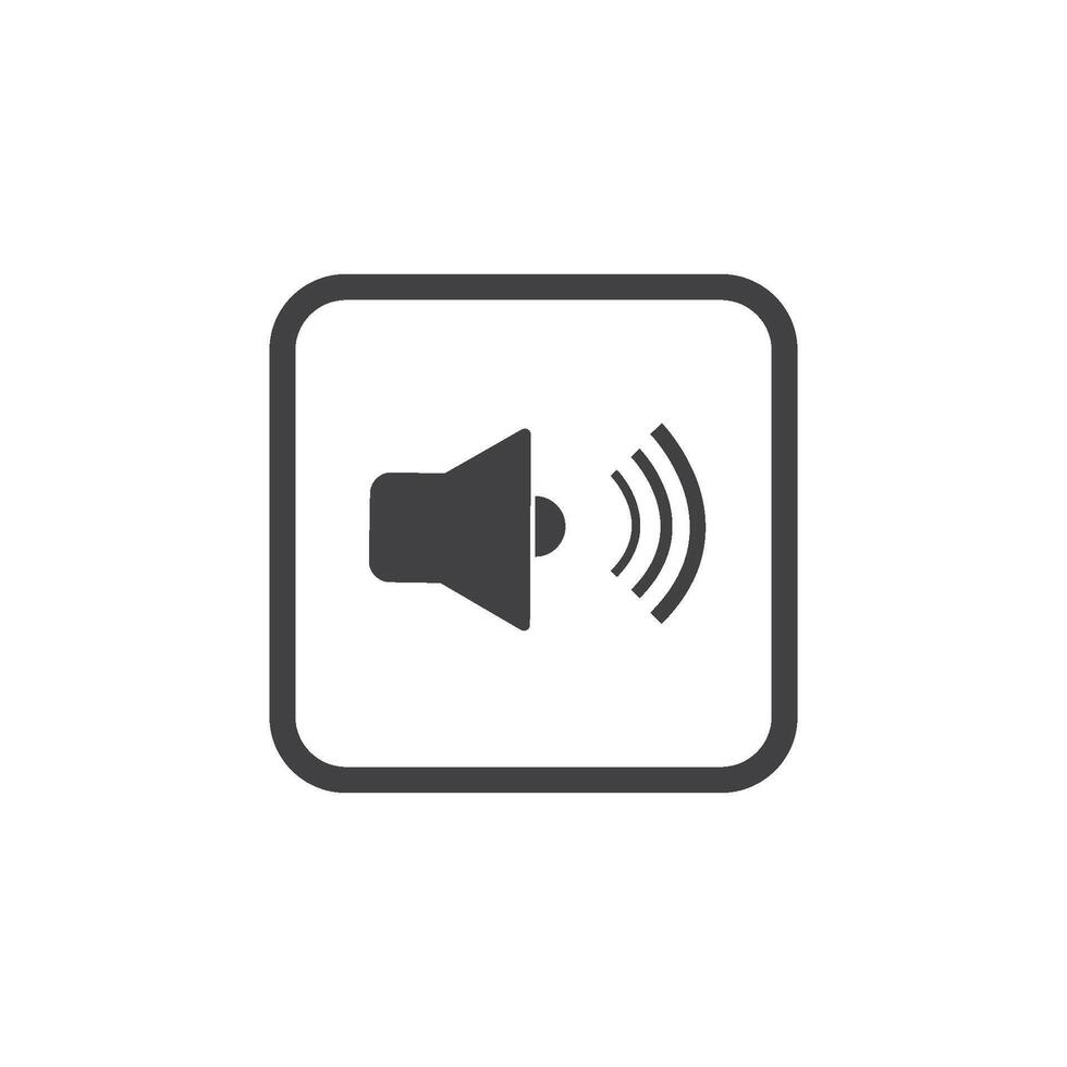 Audio icon flat design vector