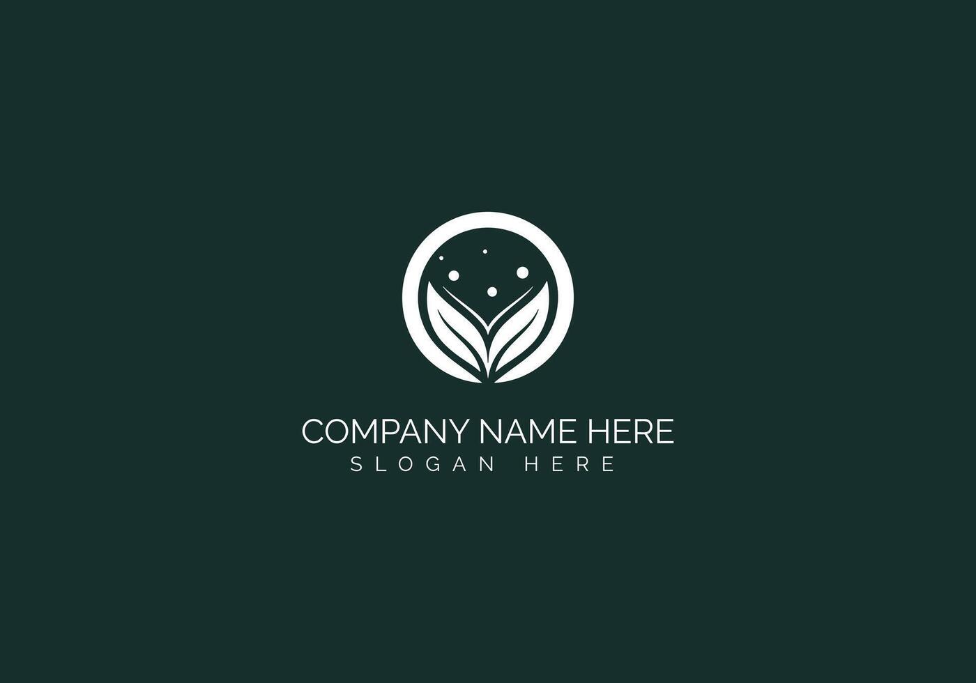 Logo template. Social media abstract gradient emblem logomark for vector