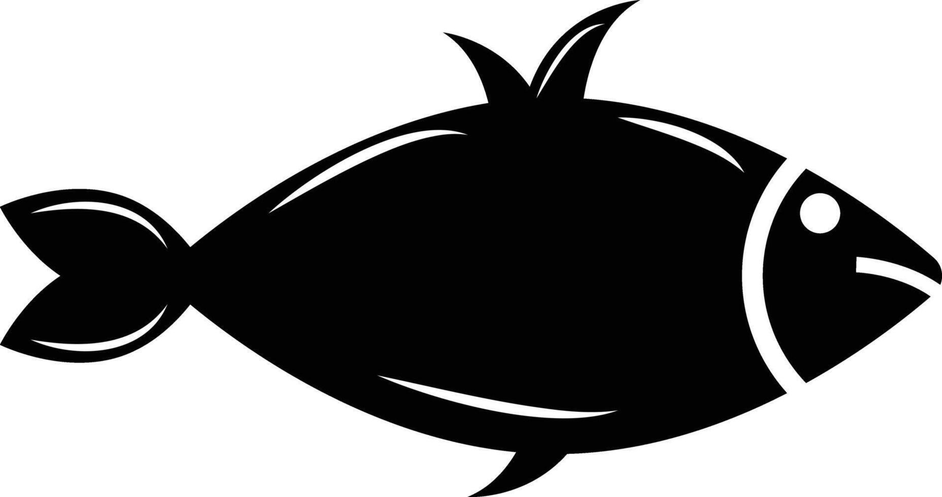 Fish art illustration vector
