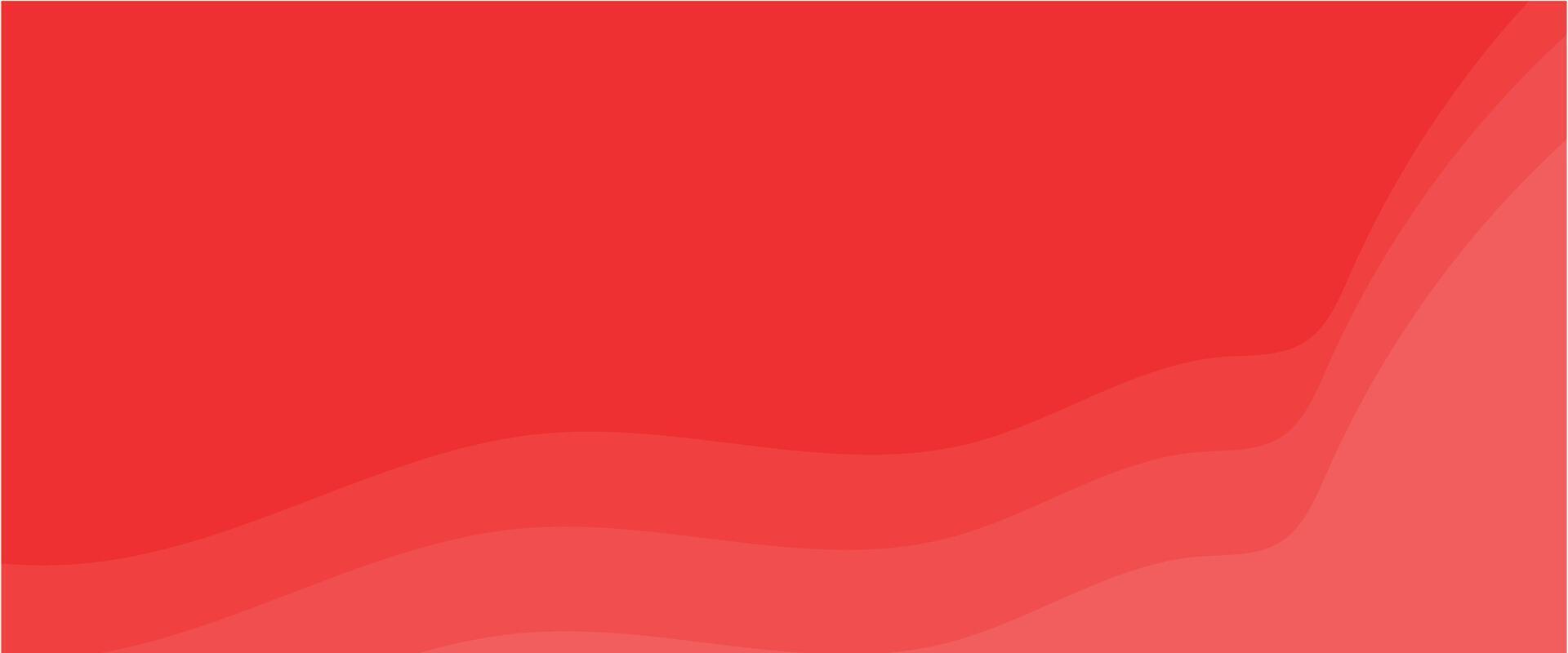 Red abstract background. Dynamic shapes composition vector