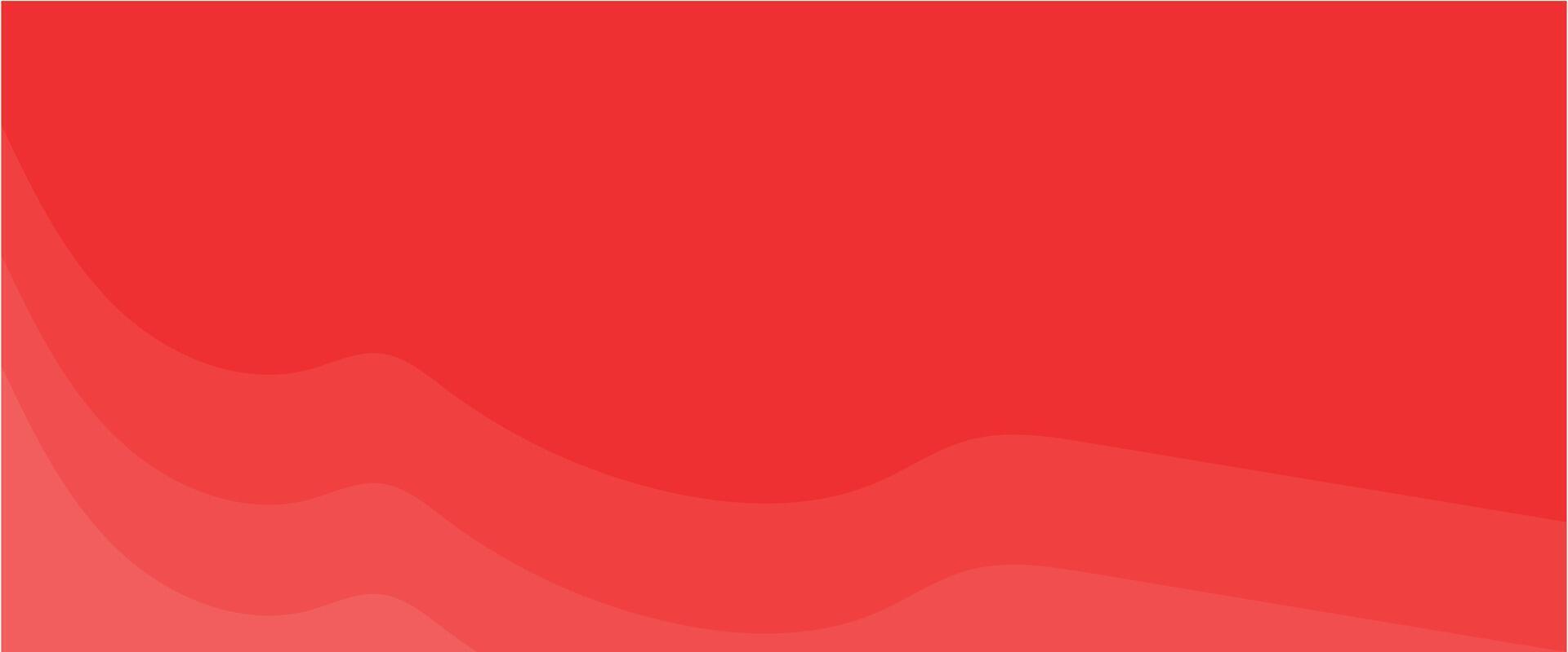 Red abstract background. Dynamic shapes composition vector