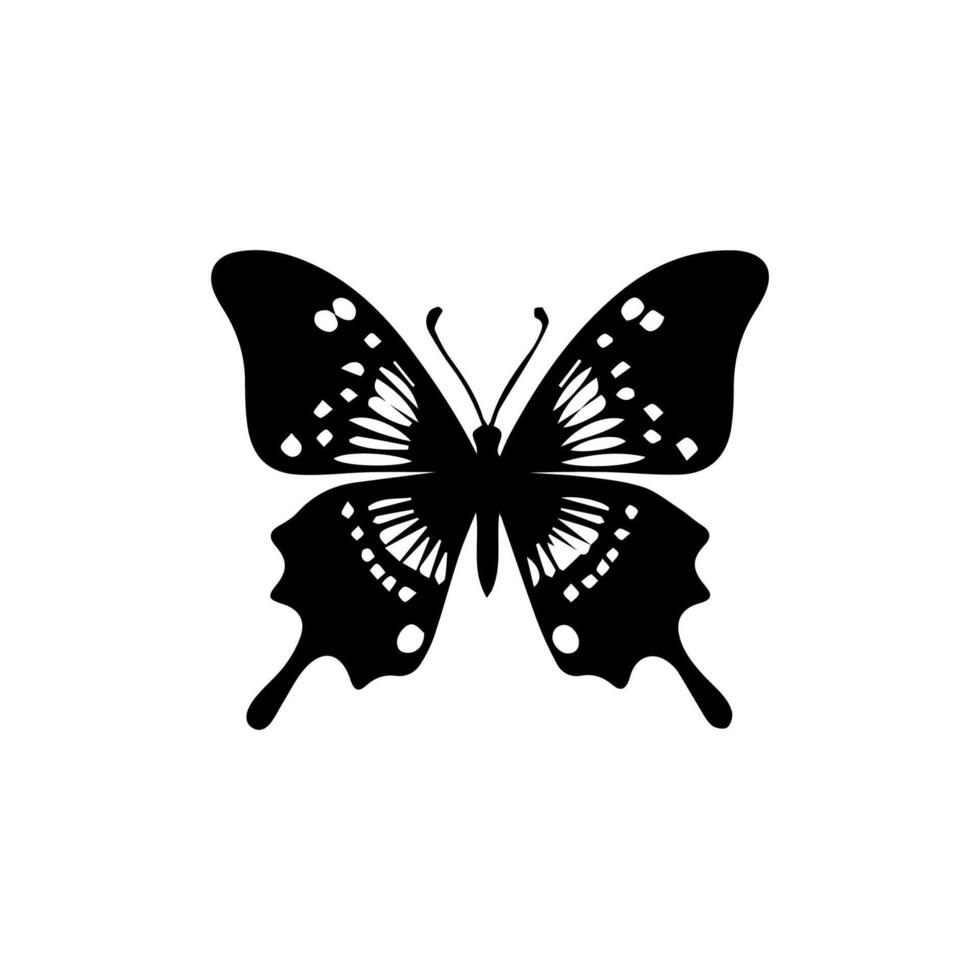 Beautiful Ornament Butterfly Decoration element Design vector
