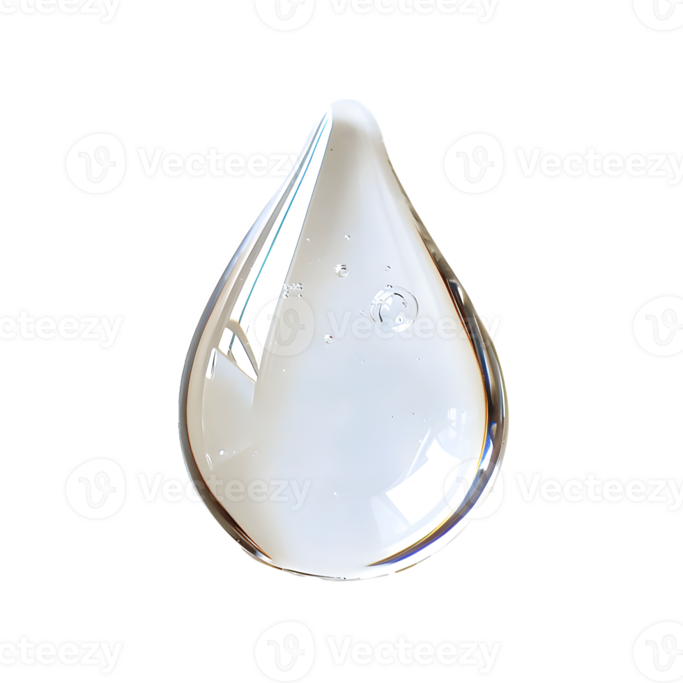 water drop isolated on transparent background png