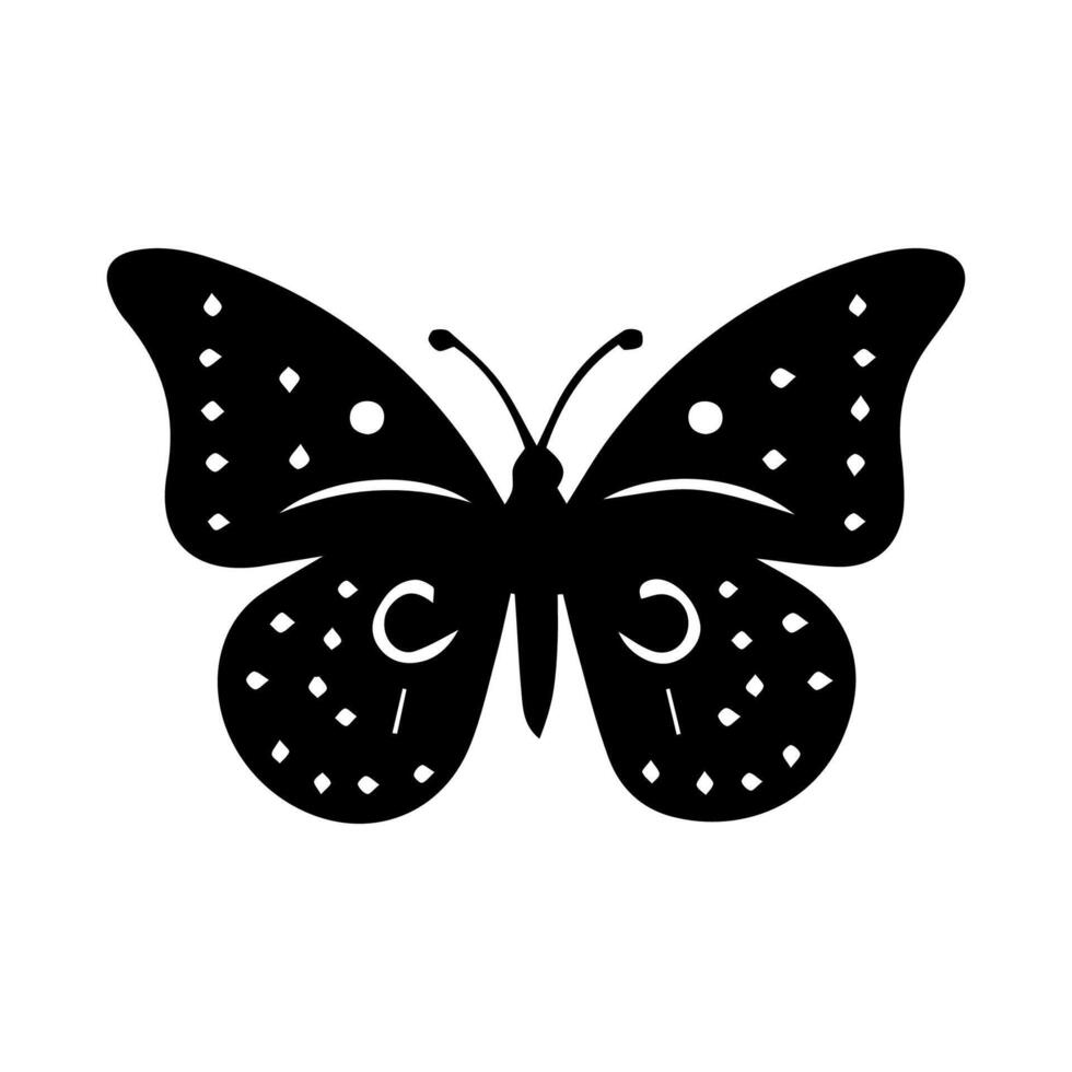 Beautiful Ornament Butterfly Decoration element Design vector