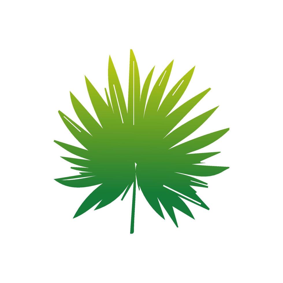 Green leaf icon. Elements design for natural, eco, vegan, bio labels vector