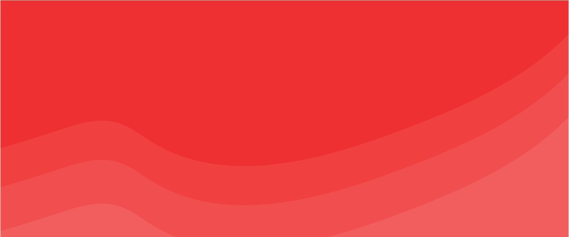Red abstract background. Dynamic shapes composition vector