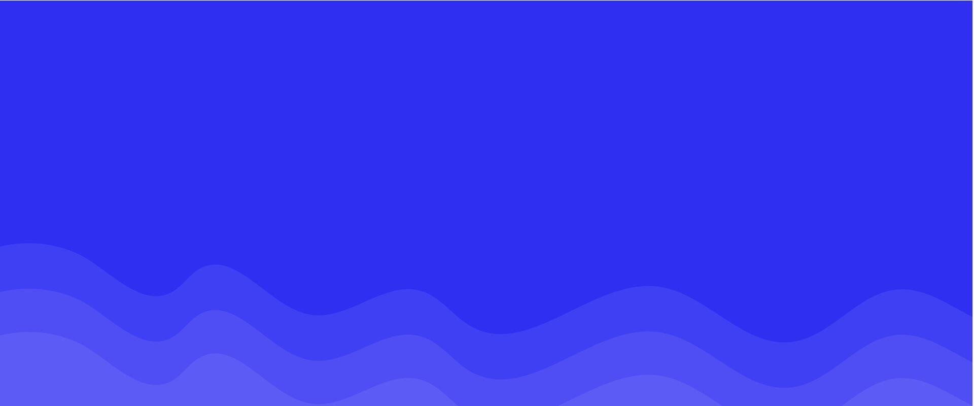 Abstract blue color background. Dynamic shapes composition vector