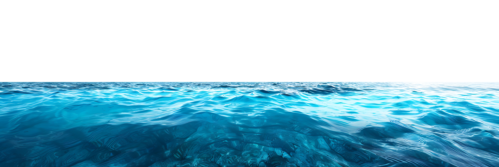 Clear Background Blue Water Surface Cutout png