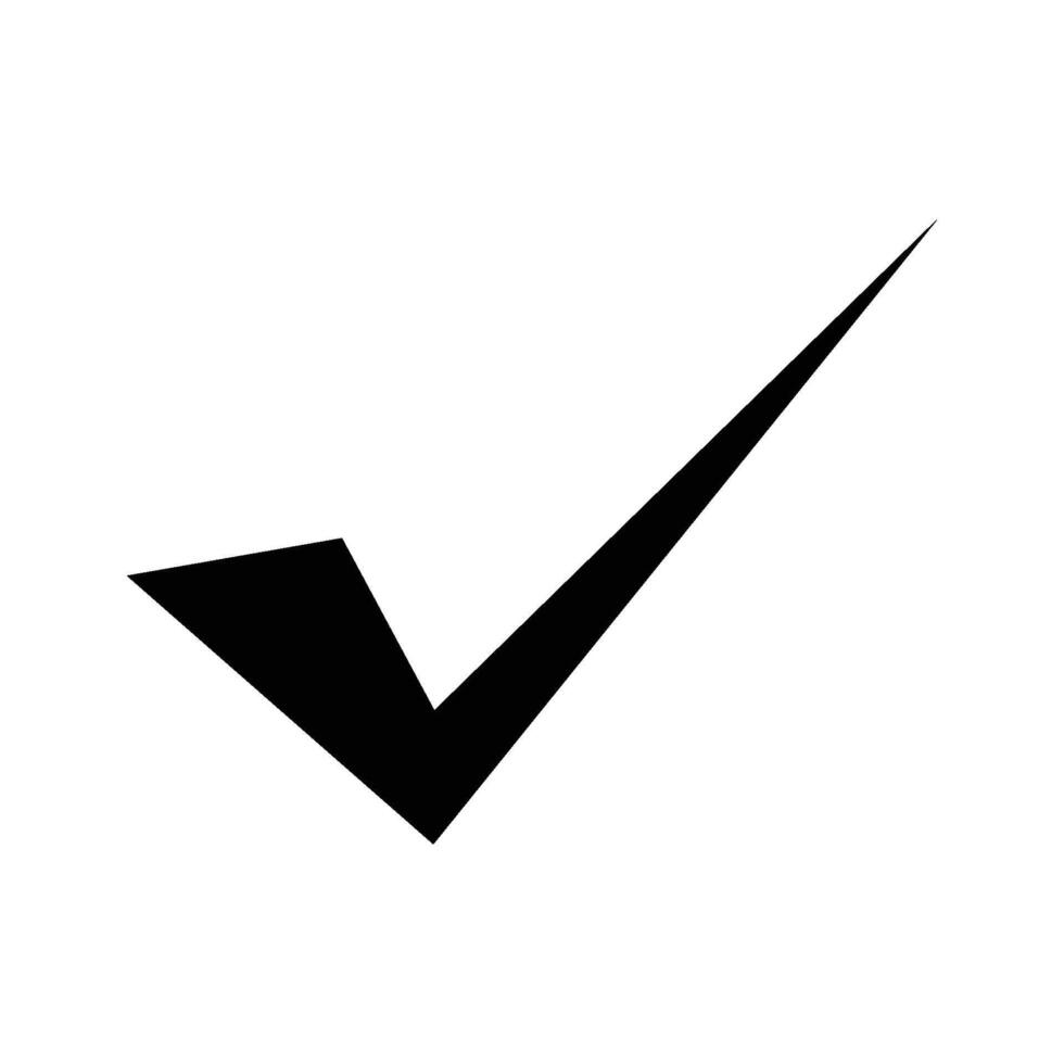 check mark icon vector