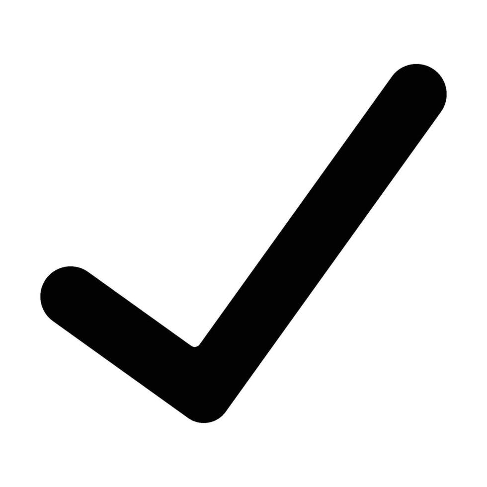 check mark icon vector