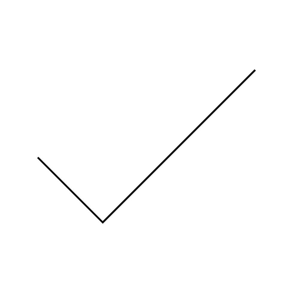 check mark icon vector