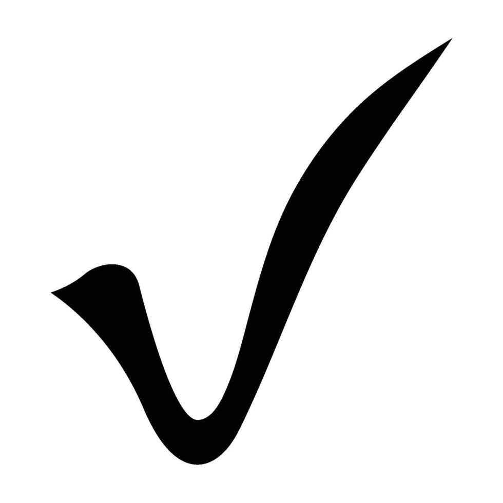 check mark icon vector