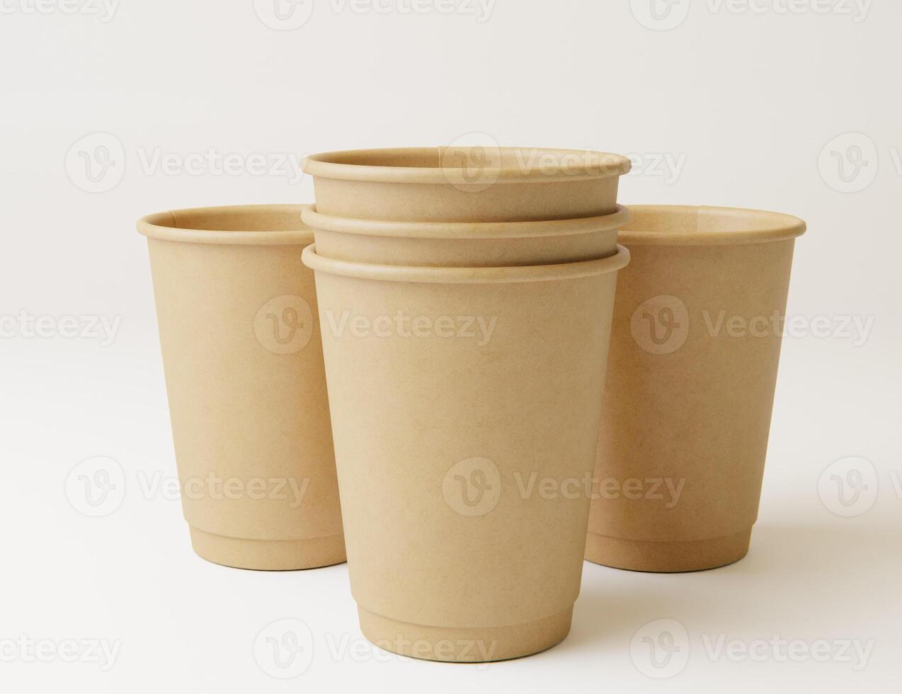 Hot drink paper cup mockup photo