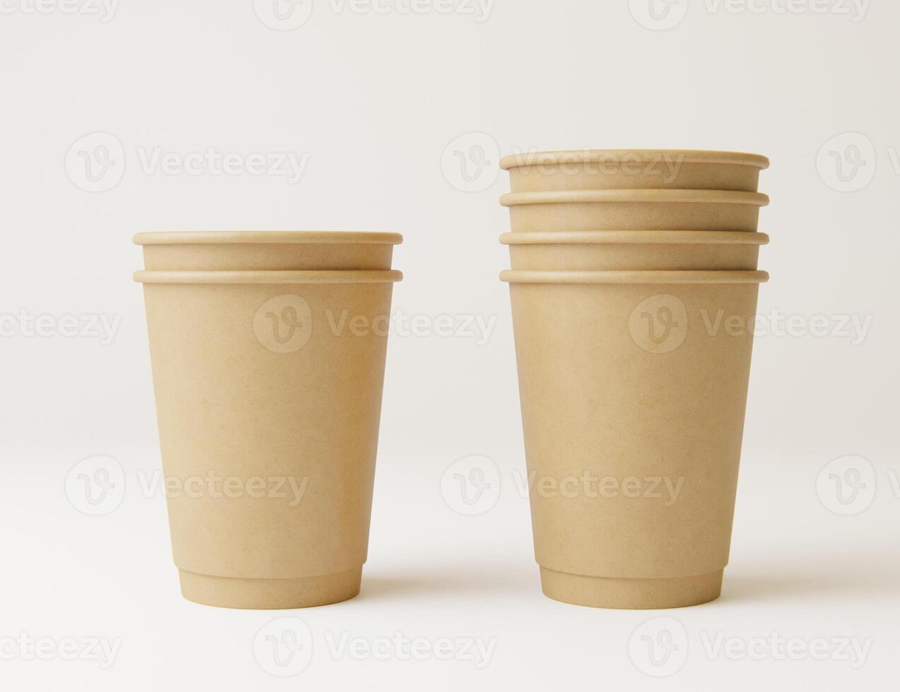 Hot drink paper cup mockup photo